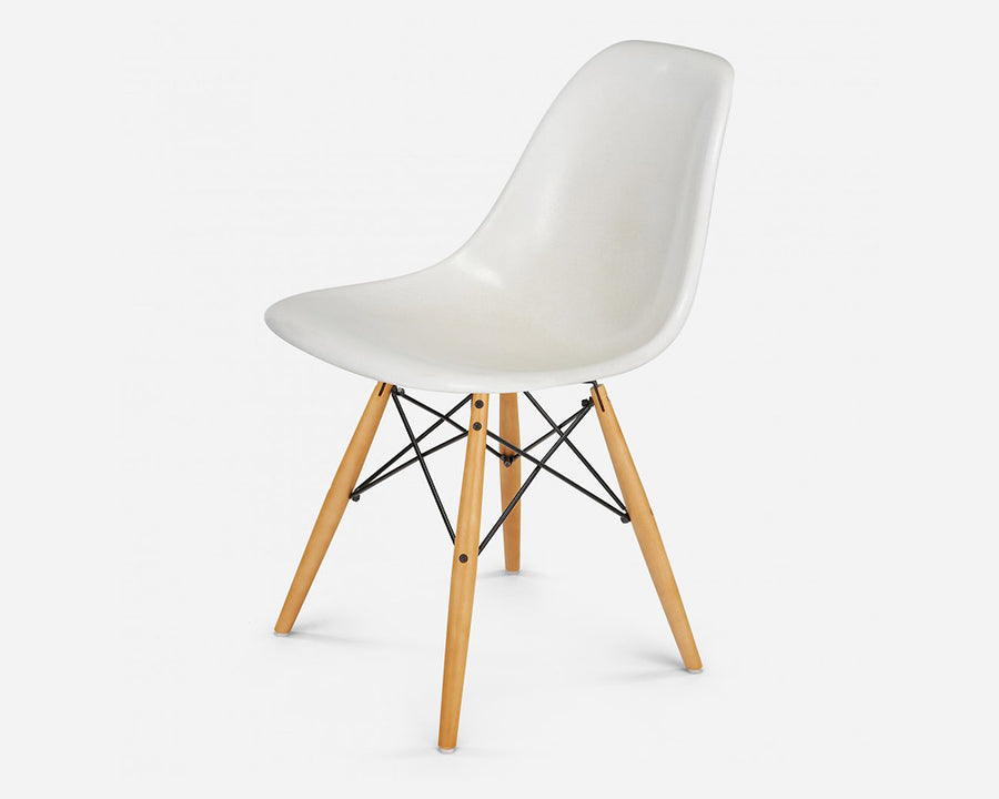 Fiberglass Side Shell Chair WHITE ホワイト