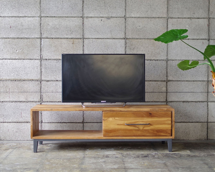 OLD TEAK TV BOARD S