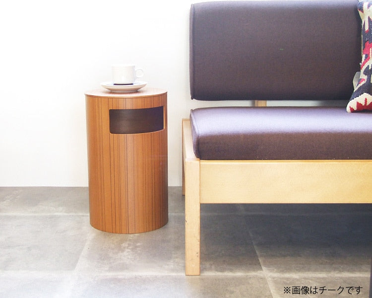 Small Table &amp; Dust Box Walnut