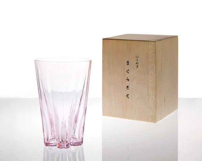 SAKURASAKU glass 桜色 Tumbler サクラサクグラス サクラ タンブラー