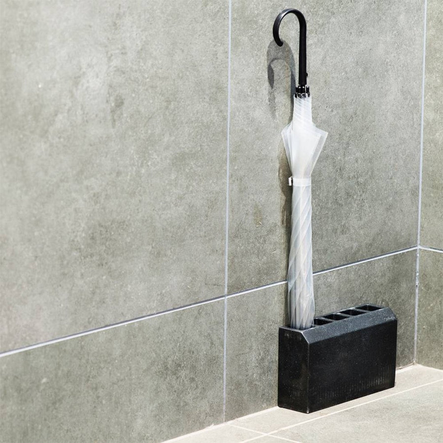 Renga Umbrella Stand, Sand Black