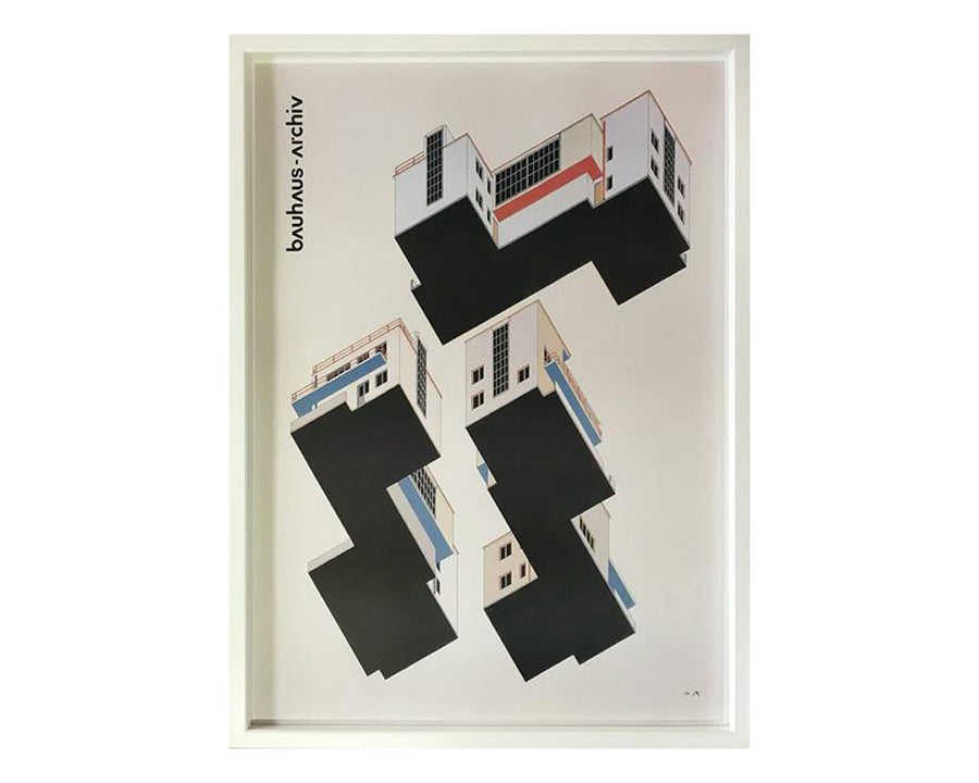 Bauhaus Welmar Ausstellung 1923 ポスター G