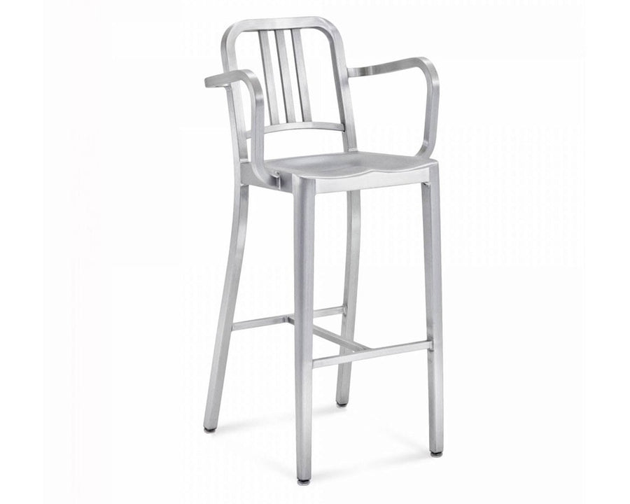1006 NAVY BARSTOOL WITH ARMS アーム付き