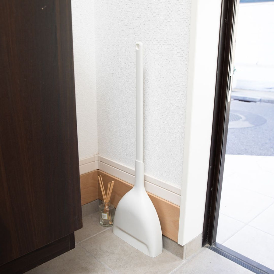 ほうきちりとり ホワイト
