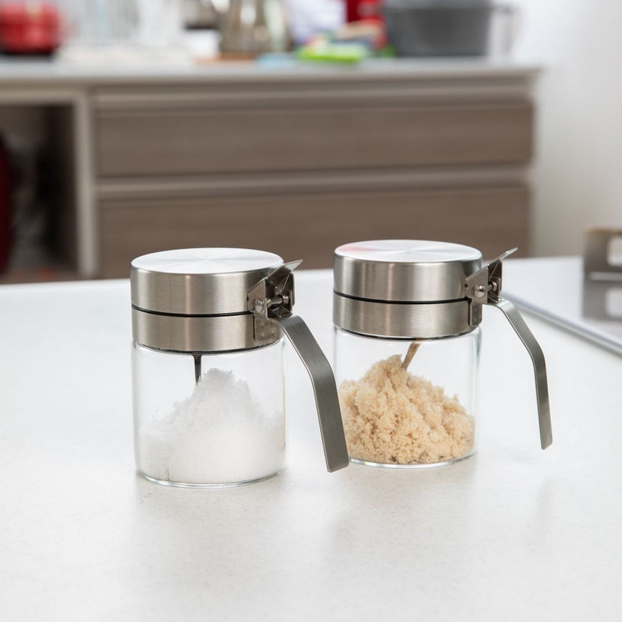 SPICE JAR WITH SPOON