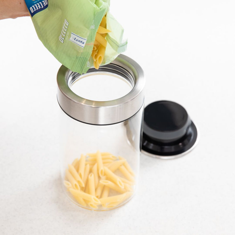 CYLINDER JAR WITH PRESS LID M