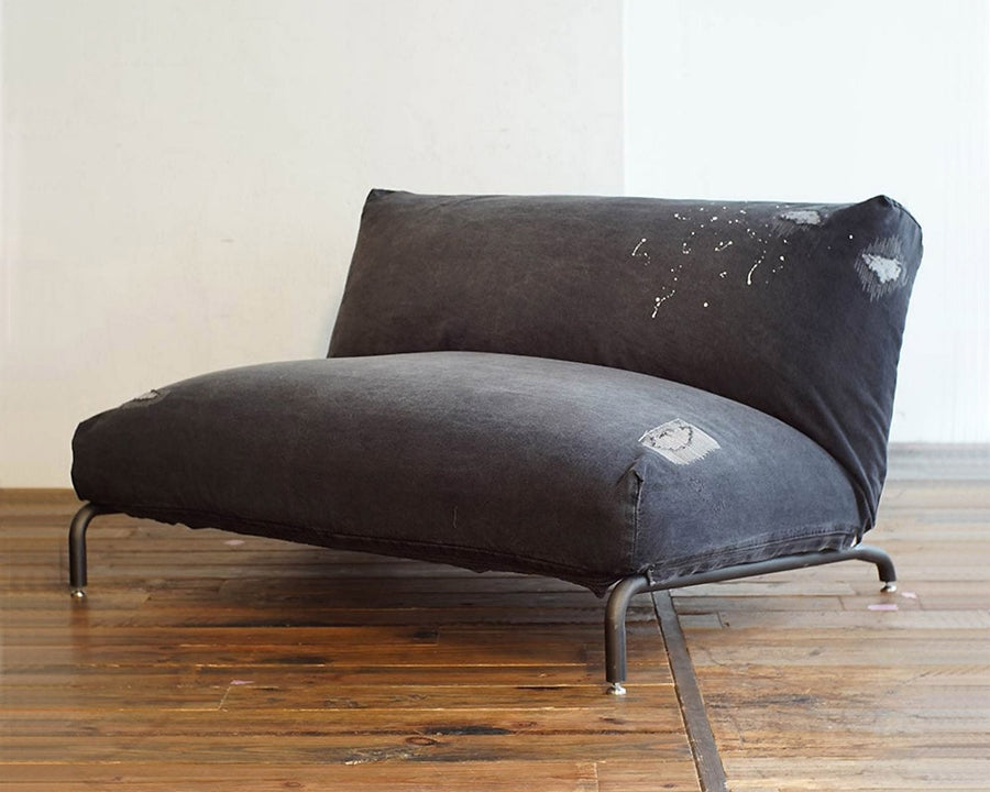 RODEZ SOFA 2P BLACK Damage DENIM ロデソファ 2シート ブラックダメージデニム