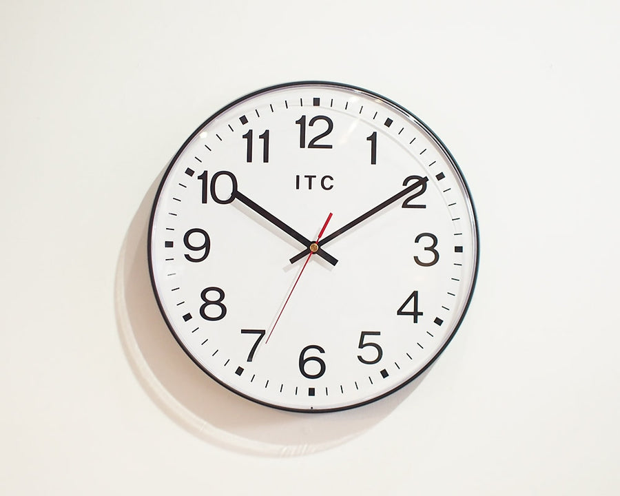 ITC Traditional Wall Clock 12” トラディショナルウォールクロック