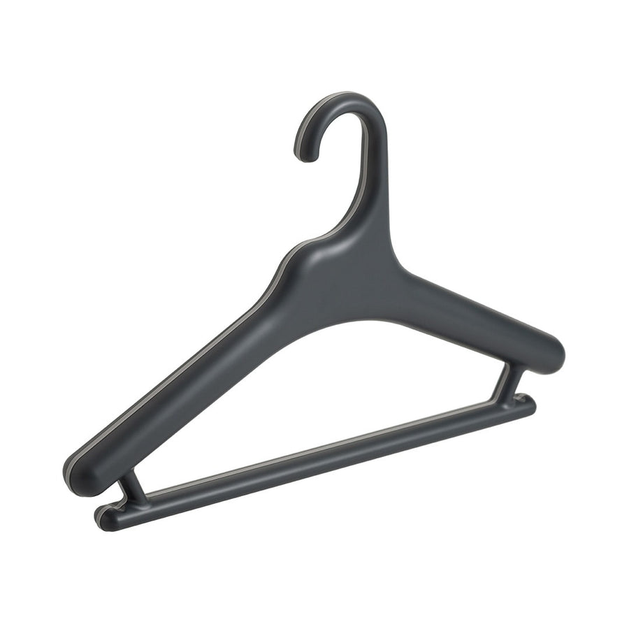 Midline 370 Non-Slip Clothes Hanger, 10-Pack, Dark Gray