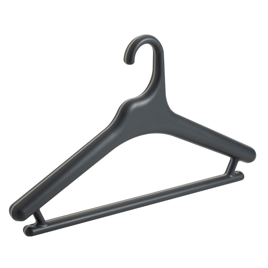 Midline 420 Non-Slip Clothes Hanger, 3-Piece, Dark Gray