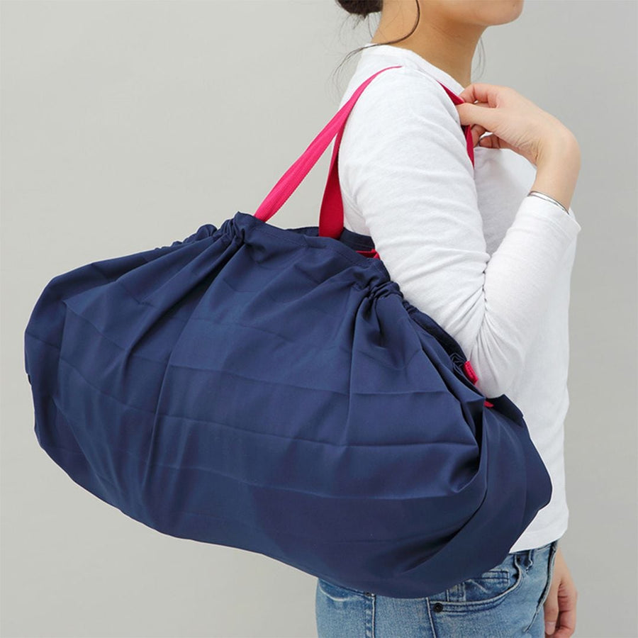 Shupatto コンパクトバッグ L ネイビー