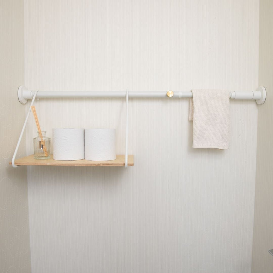 001 Tension Rod A White