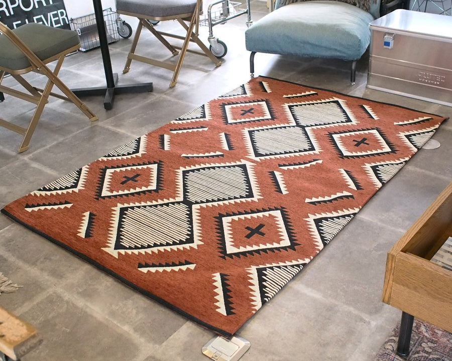 Native Rug Burgundy ネイティブラグ バーガンディー