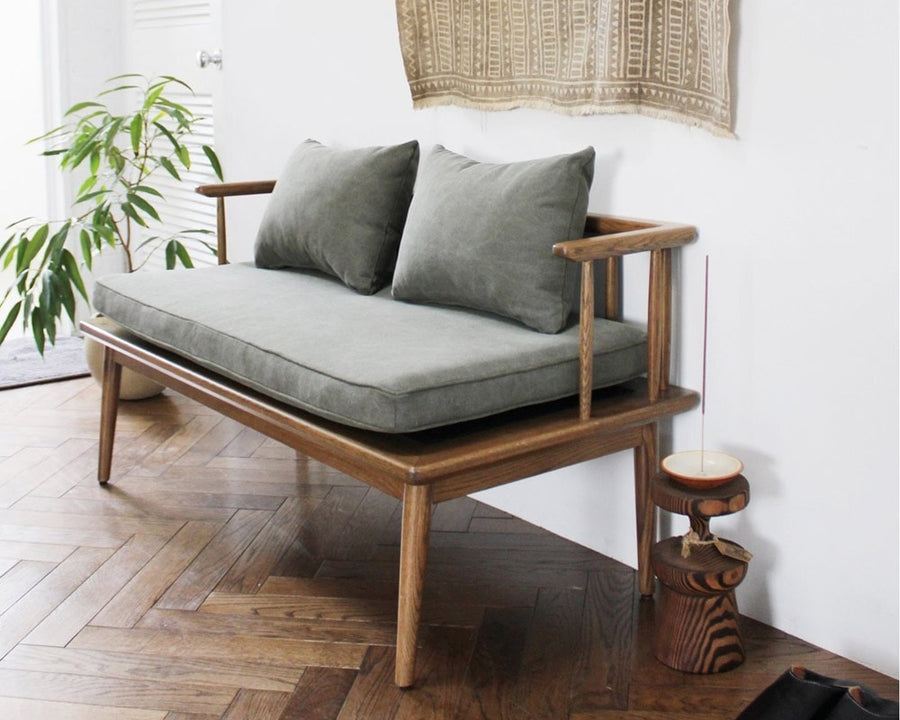 ALVESTA BENCH KHAKI アラベスタベンチ カーキ