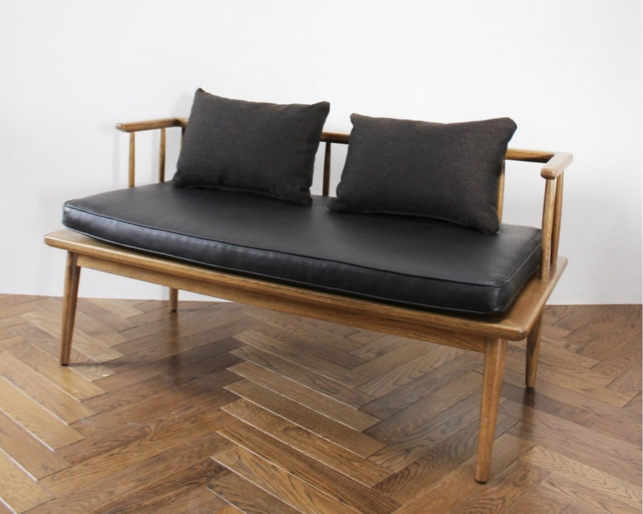 ALVESTA BENCH BLACK Arabesque bench black