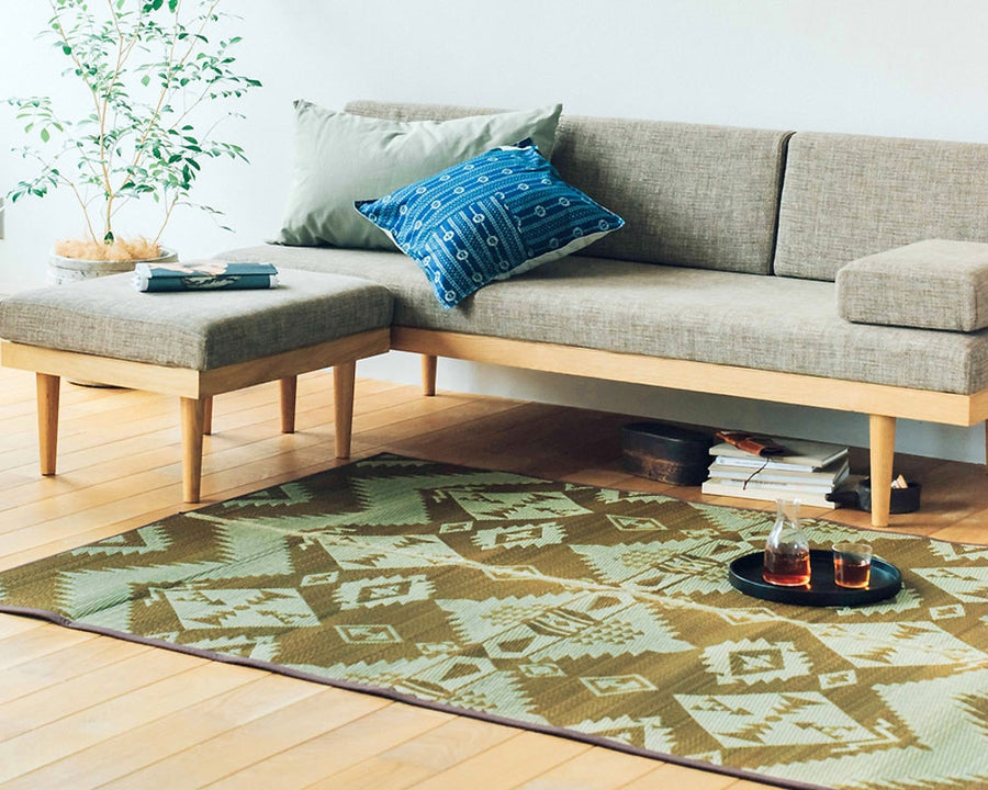 IGUSA RUG BEIGE Igusa rug, beige