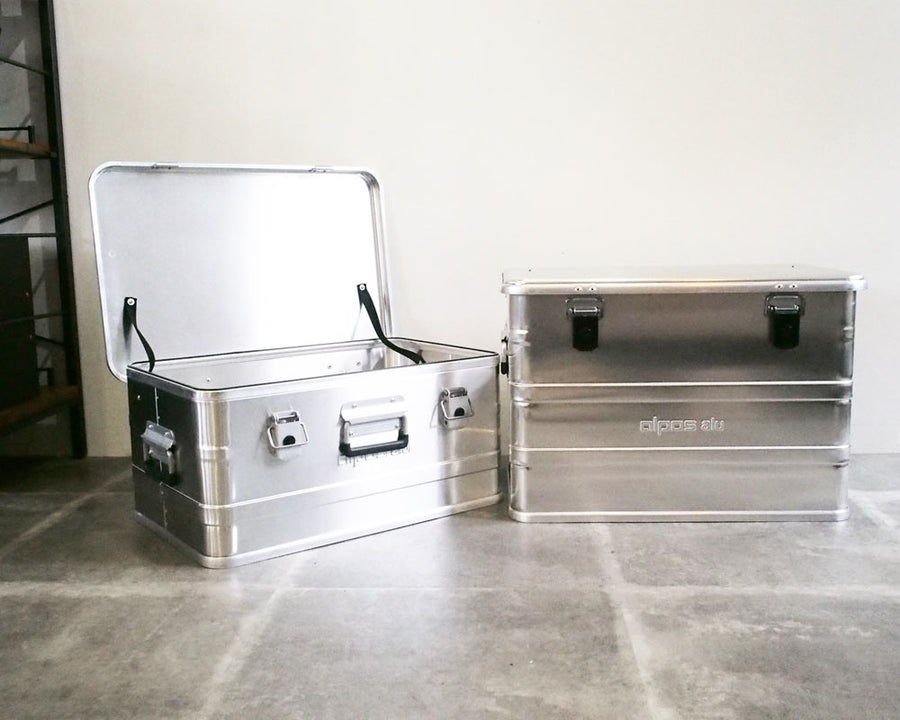 ALUMI CONTAINER with LID Aluminum Container with Lid, Small
