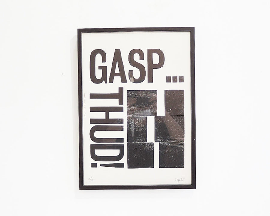 GAPS THUD POSTER ギャップスサァドゥ ポスター