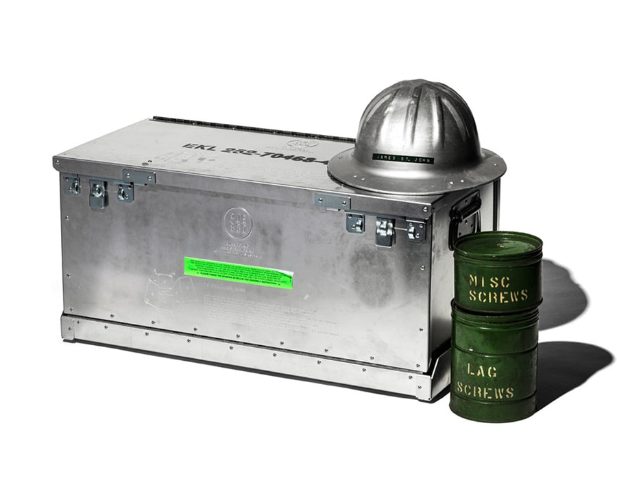 FOLDING ALUMINUM CONTAINER