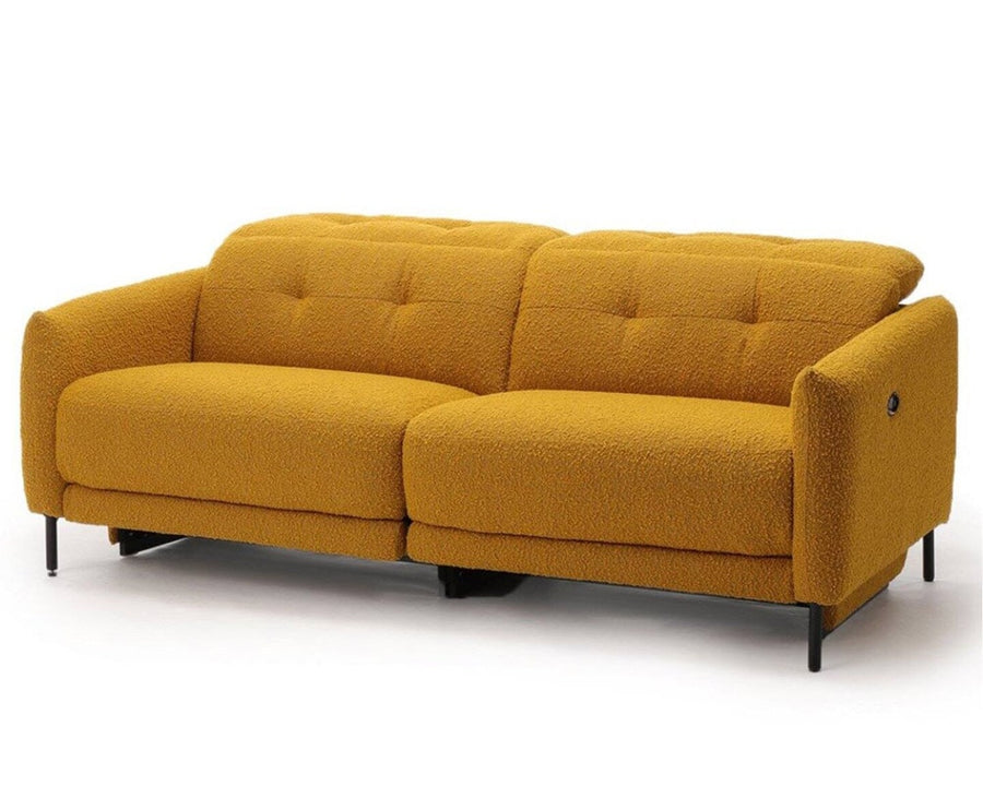 SHEFFIELD RECLINING SOFA Seafield reclining sofa, mustard