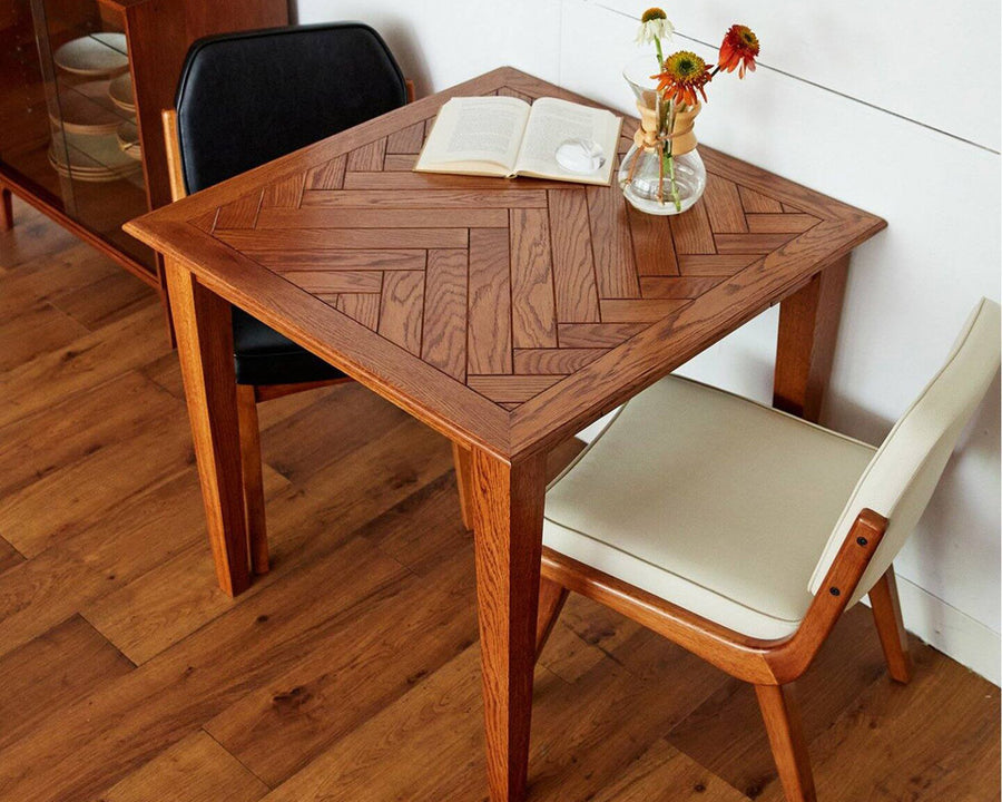 WARNER DINING TABLE-S / herringbone ワーナーダイニングテーブルS