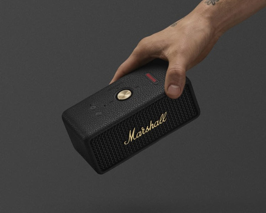 Emberton Ⅲ Black and Brass Portable Speaker Emberton 3 Portable Speaker