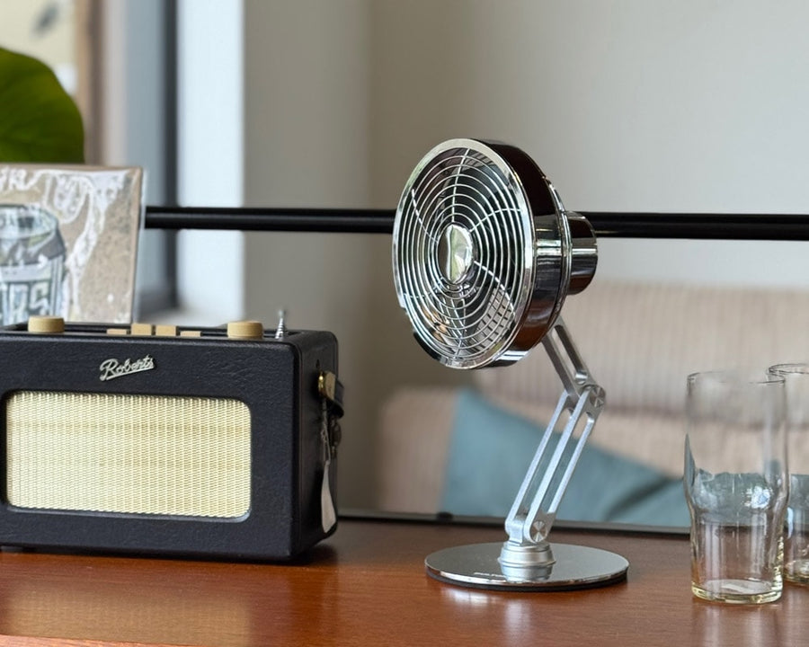 SWING ARM DESK FAN スウィングアーム デスクファン