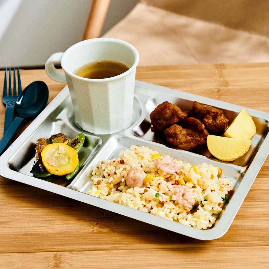 STAINLESS COMBO PLATE A