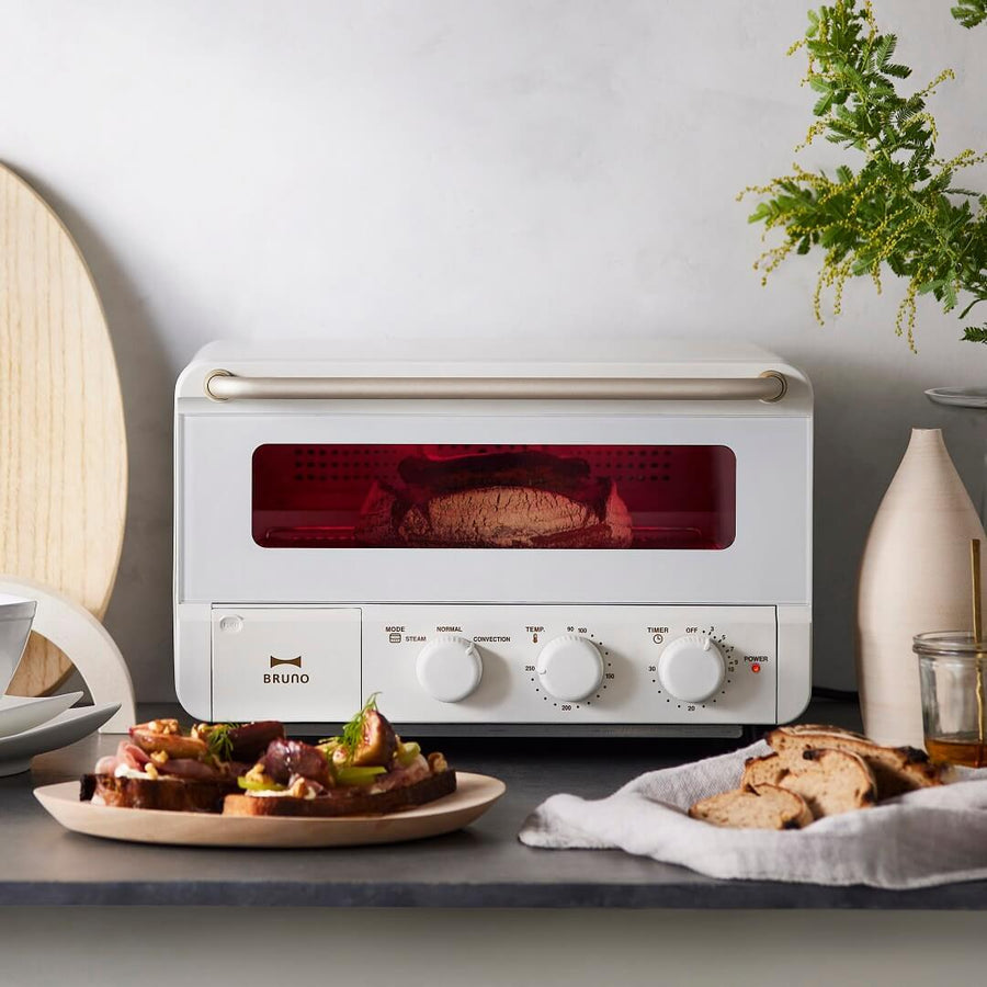 Steam &amp; Bake Toaster White