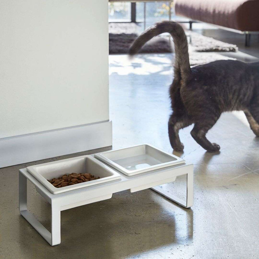 Tower Pet Food Bowl Set, Tall