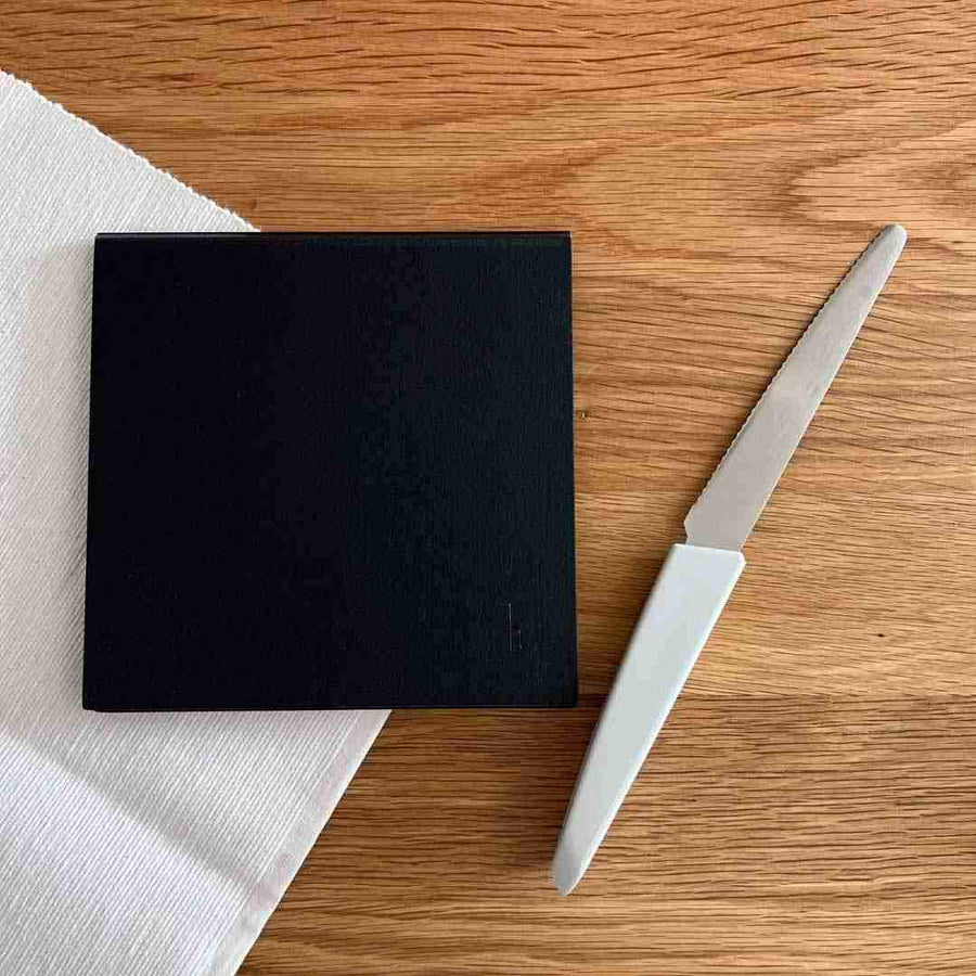 Table knife, gray, cutting mat, SS