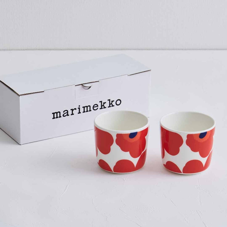 Unikko ラテマグ 2個セット レッド