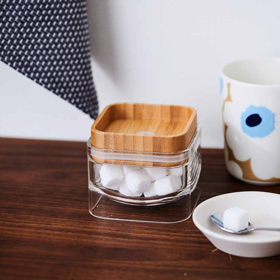 重なるキャニスター バンブー スクエア 200ml