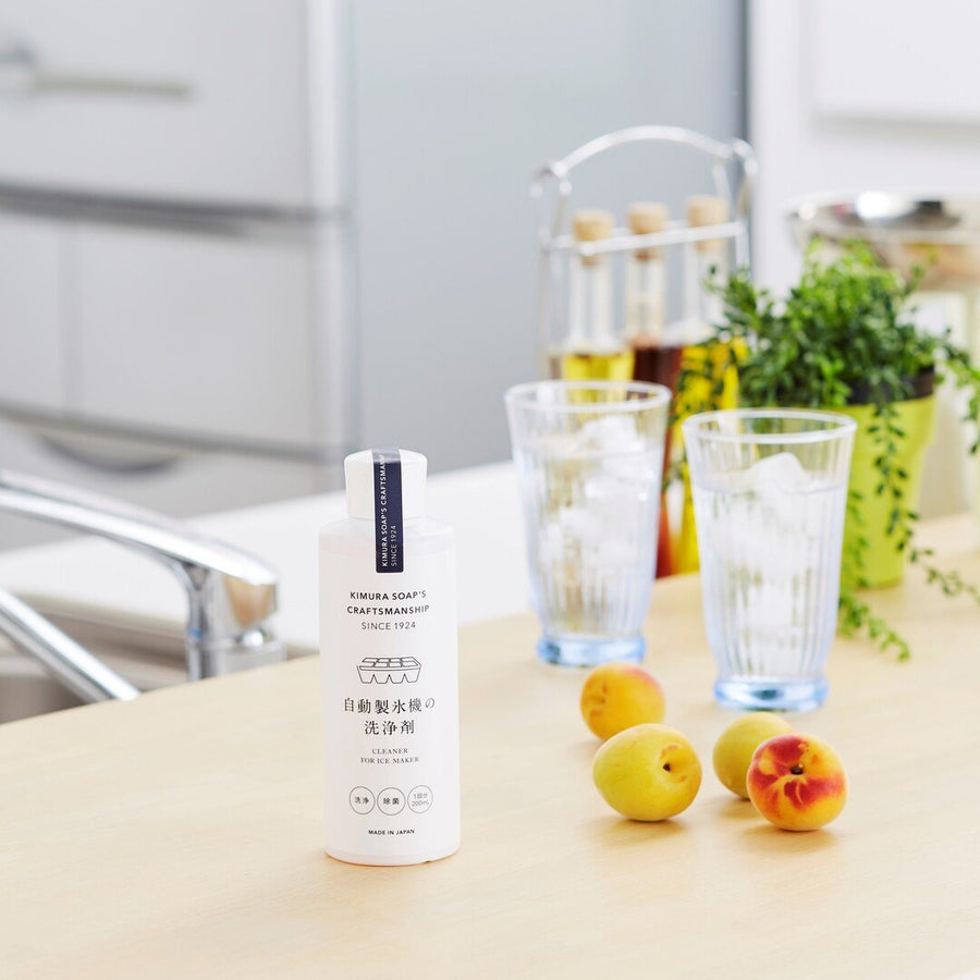Automatic ice maker cleaning agent