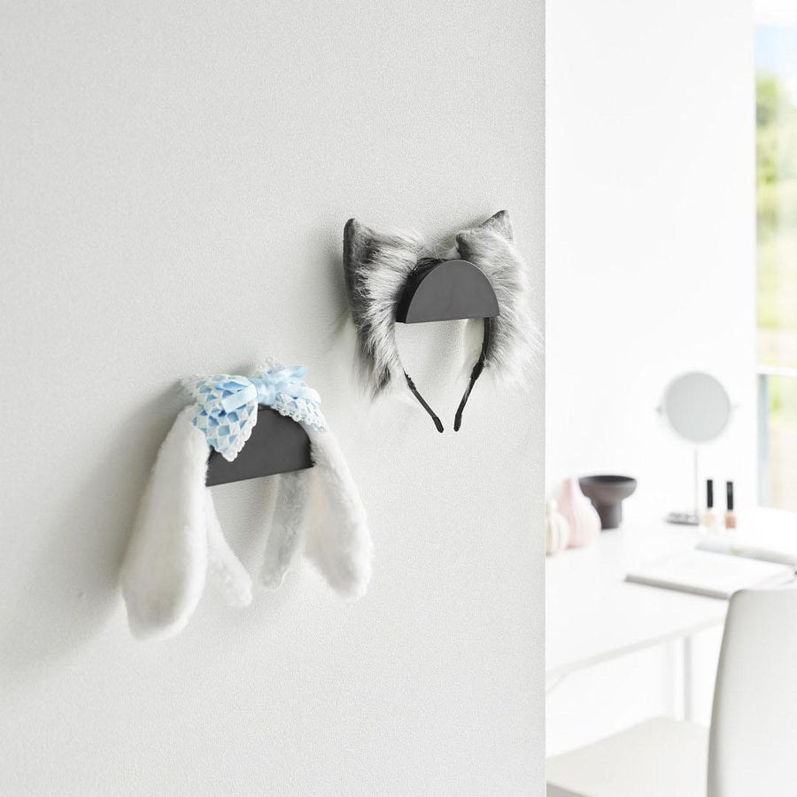 Tower Wall Headband &amp; Hat Holder (Set of 2) for Plasterboard Walls