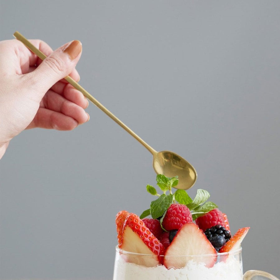 BRASS parfait spoon
