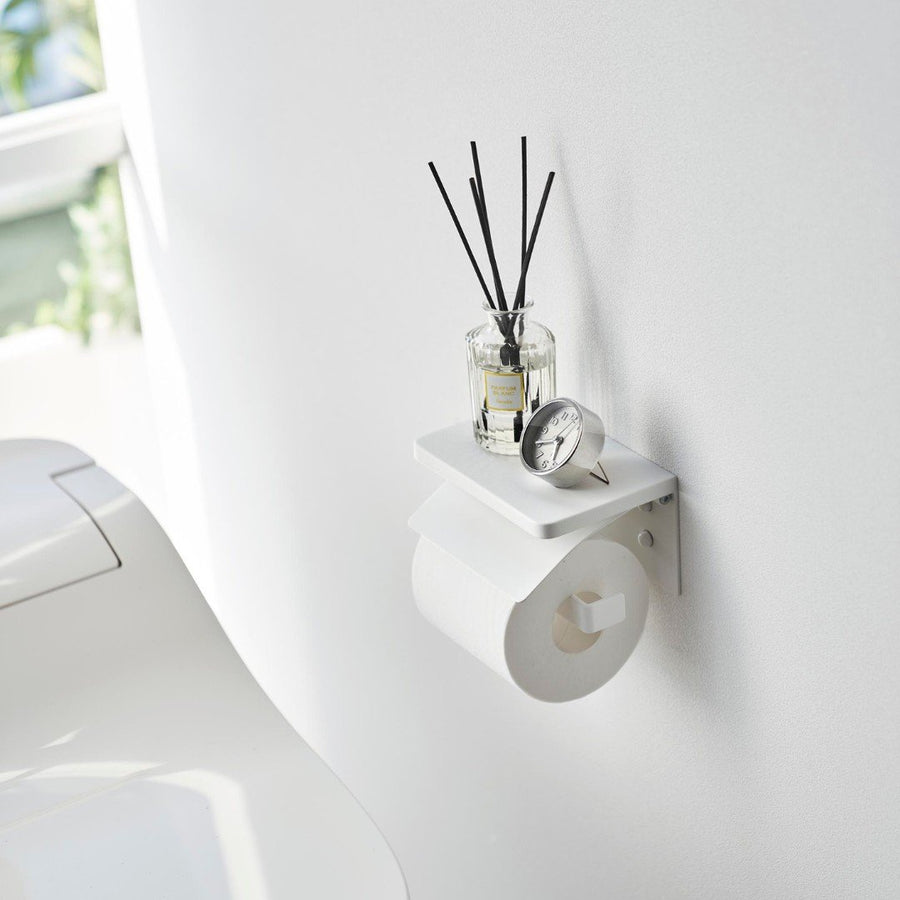 tower ウォールトイレットペーパーホルダー 石こうボード壁対応