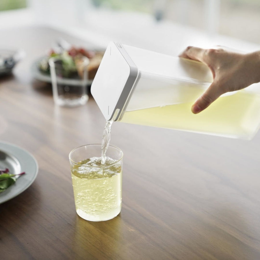Tower Double-Filled Water Bottle with Splash-Proof Filter
