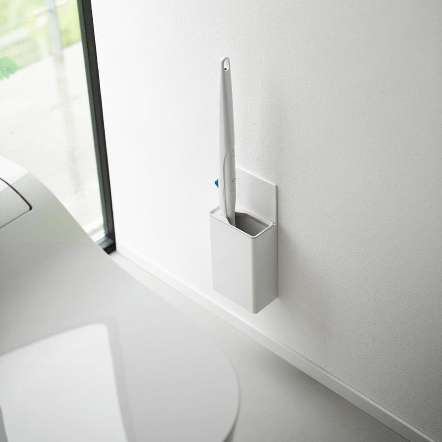 Plate Wall Flushable Toilet Brush Holder