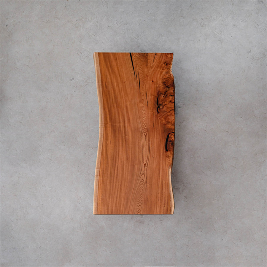 Solid 2-seater beech solid wood table top