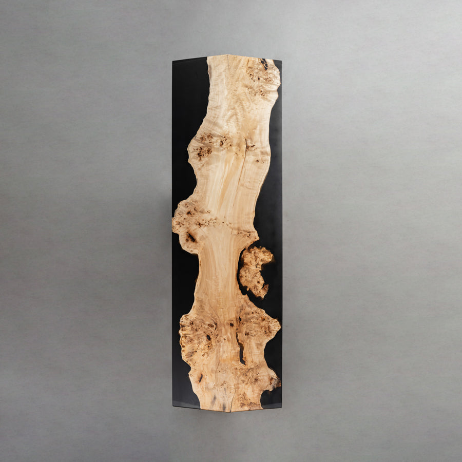 Solid poplar river table top