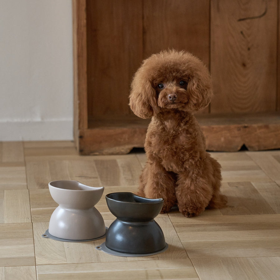 INK Ceramic Food Bowl, Tall