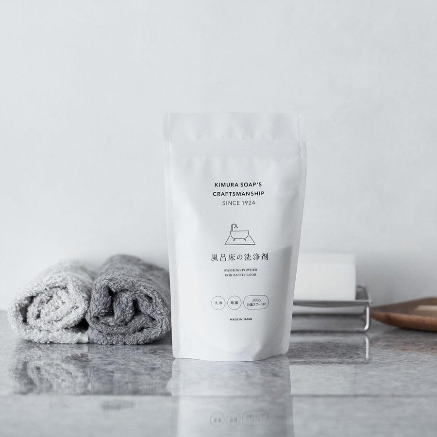 Bathroom floor cleaner