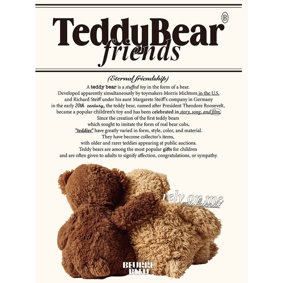 TEDDY BEAR ポスター A3
