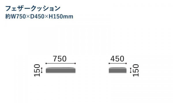 SO-01 Feather Cushion 750FC