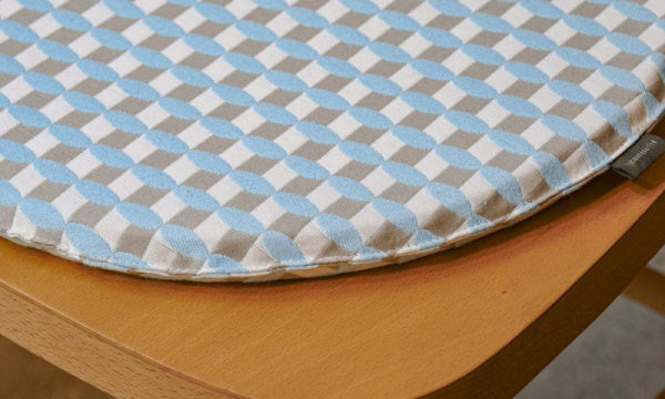 Seat Cushion Design Chair Cushion Round 35cm Kijinokanosei Stool