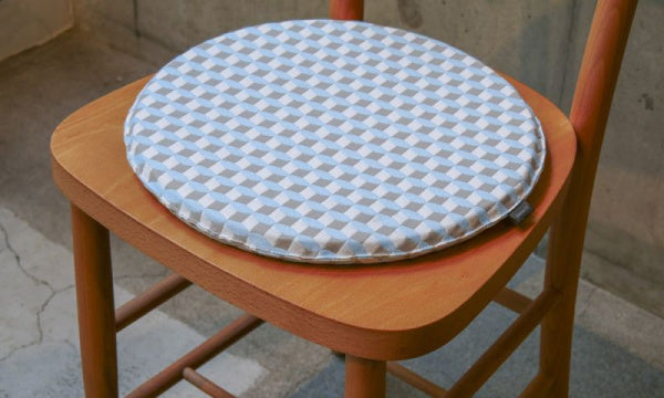 Seat Cushion Design Chair Cushion Round 35cm Kijinokanosei Stool