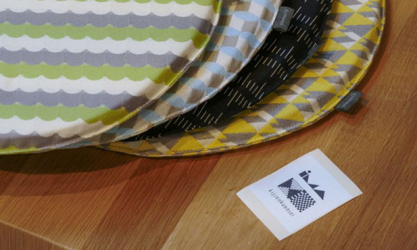 Seat Cushion Design Chair Cushion Round 35cm Kijinokanosei Stool