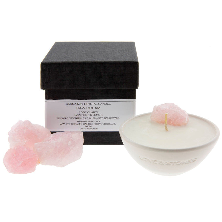 MINI RAW DREAM ROSE QUARTZ 160ML