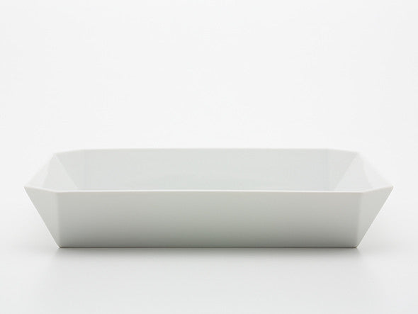 1616 / TY “Standard” TY Square Bowl Plain Gray